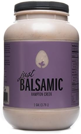 Just Dressing, Just Balsamic Dressing Shelf Stable 1 Gallon (4 Count)