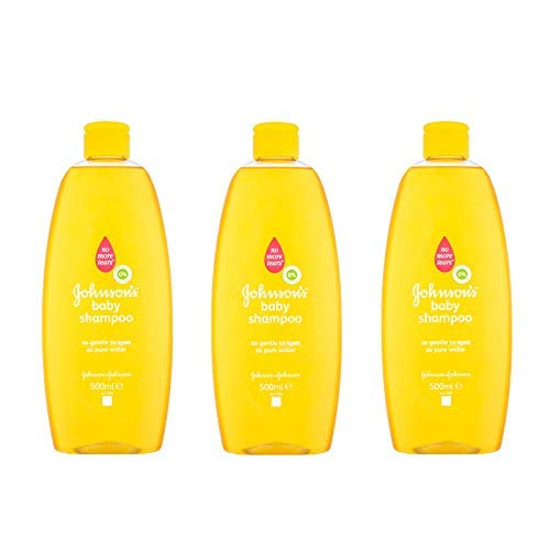 Johnson's Baby Gold Shampoo 500ml No More Tears Pack of 3