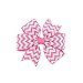 YOY Fashion Headbands Grosgrain Ribbon Chevron Printed Boutique Hair Bows Alligator Clips for Baby Girls Kids Teens Toddlers Children Pack of 20