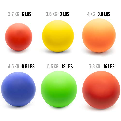 PVC Coated Heavy Duty Track & Field Indoor Shot Put - Choose Size! (5.45kg (12lbs)) - Thumbnail 3