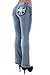 Colombian Design, Butt Lift, Levanta Cola, Boot Leg Jeans Plus/Junior Size
