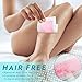 Body Wax Strips, KOTAMU Hair Removal Waxing Strips for Face Legs Underarms Brazilian Bikini Women with 60 Count Cold Wax Strips & 5 Post Cleaning Wipes