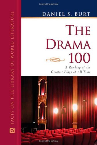 The Drama 100: A Ranking of the Greatest Plays of All Time (Facts on File Library of World Literatur by Daniel S Burt