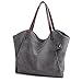 Mfeo Women's Canvas Large Capacity Tote Shoulder Work Bag Handbags Satchel Purse