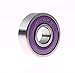 8Pcs 608 2RS Bearing ABEC-9 8X22X7 MM Skateboard Ball Bearings 608RS Z3V3 608-2RS 608rs Deep Groove Steel Sealed Bearing(Purple)