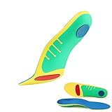 Full Length Supination Orthotic Insoles,Arch Support Foam Shoes Inserts for Plantar Fasciitis,Flat Feet, Heel Spurs, Foot Pain and Pronation, Insoles for Men & Women (Men's 3-7.5 / Women's 4.5-9)