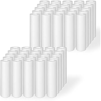 Ronaqua 50 Pack of Melt-blown Four Layers Filtration Polypropylene Sediment Filters 10