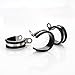LOKMAN 20 Pack 5/8 Inch Stainless Steel Cable Clamp, Rubber Cushioned Insulated Clamp, Tube Holder for Tube, Pipe or Wire Cord Installation