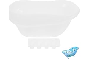 PACKOVE DIY Silicone Bathtub Mold for Epoxy Resin Crafts – Non-stick Reusable Bathtub Tray Casting Mold