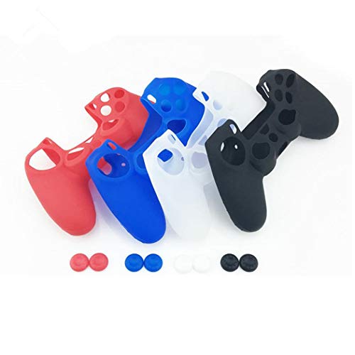 Kaimu Soft Silicone for PS4 Pro Slim Handle Protection Gamepad Sousaphone - Thumbnail 3