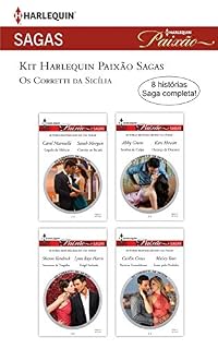 Livro Kit Os Corretti da Sicília (Kit Harlequin Paixão Sagas)