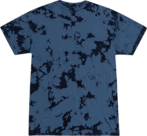 Tie-Dye Crystal Wash T-Shirt XL BLACK | Amazon.com