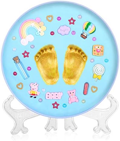 Formemory ベビーフレーム 手形 赤ちゃん 足形キット 手作り 無毒で安全 バイク 出産祝い プレゼント ビューティー 手形 内祝いギフト ベビー記念品 フォトフレーム ブルー B07mlzcqfw 新作製品 世界最高品質人気 正規品送料無料 100 品質保証 激安超特価