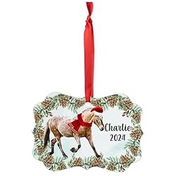 Roan Welsh Mountain Pony Christmas Ornament 2024