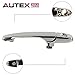 AUTEX Exterior Door Handles 80532 Outside Front Left Driver Side Door Handle,Chrome, Compatible with Buick Lacrosse Lucerne Impala Cobalt, Pontiac G5 Solstice, Saturn Sky 2005-2013,Replace 13577716