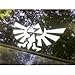 Decalgeek Legend of Zelda Triforce Car Window Vinyl Decal Sticker 6
