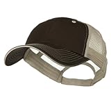 E4hats Big Size Garment Washed Cotton Twill Mesh Cap