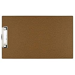 11x17 Hardboard Clipboard with 4" Low Profile Clip