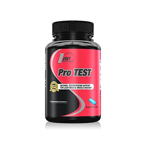 1UP Nutrition - Pro Test, Natural Testosterone Support for Lean Mass and Muscle Building (60 Count) 1UP Nutrition - Pro Test, Natural Testosterone Support for Lean Mass and Muscle Building (60 Count)