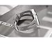 Secbolt Leather Bands Compatible with Apple Watch Band 38mm 40mm 41mm iwatch SE Series 9 8 7 6 5 4 3 2 1, Slim Strap with Breathable Hole Replacement Wristband Women, Grey