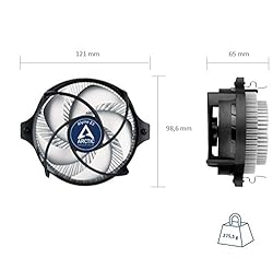 ARCTIC Alpine 23 - Compact AMD CPU Cooler for AM5