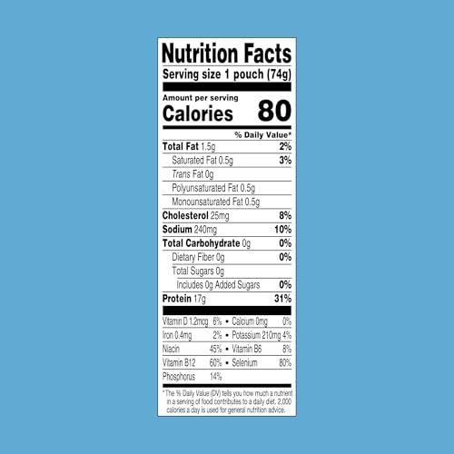 STARKIST ALBACORE WHITE TUNA IN WATER – 2.6 OZ POUCH