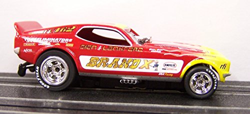 Legends Brand X Ford Mustang NHRA 4 Gear HO Electric Slot Car