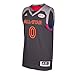Russell Westbrook West All Star NBA Adidas Grey 2017 Official NBA Climacool Swingman Jersey For Men