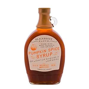 Pumpkin Spice Syrup, 12 Oz, Blackberry Patch, Contains Sugar (746143002036)