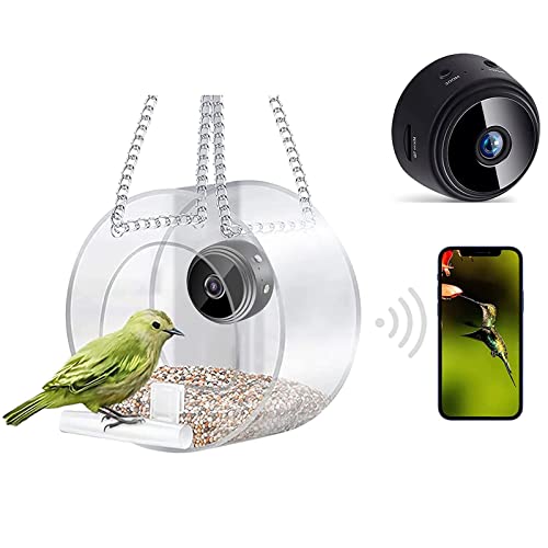 Smart Bird Feeder with Camera, Hummingbird Feeder Camera HD 1080P