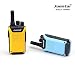 JUENTAI JT-1000MINI 2 way radio UHF 400-480mhz 16CH Outpower 3w With Ctcss/dcs and 1750hz Call Tone and DTMF FSR Two way radio walkie talkies(1Pair Yellow & Blue)