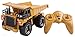 WolVol 6 Channel Electric Rc Remote Control Full Functional Dump Truck Toy for Kids with Lights, Metal Die-Cast Front