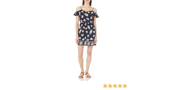 white floral sundress