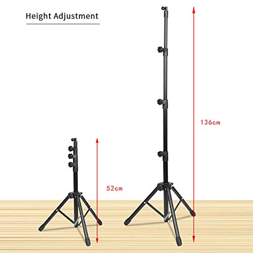medla Phone Stand Tablet Holder: Floor Mobile Tripod for iPad Adjustable Lazy Arm Mount Overhead Cellphone Tripod for 4.7-12.9 Inch iPhone 13 Pro Samsung Tab iPad Mini Galaxy