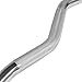 Titan Fitness 4' Barbell Solid Standard Chrome Tricep Hammer Curl Weight Bar