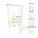 I am not bossy, I am the Boss Ceramic Coffee Travel Mug for Women 12 oz. With Sealed BPA Free Lid - Dishwasher Safe - Sarcastic Boss Babe Saying - Novelty Boss Lady Coffee Mug