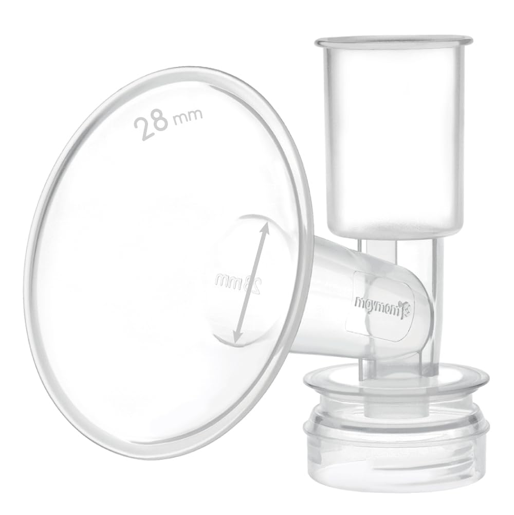 Maymom Breast Shield Flange for Ameda Breast Pumps (28 mm, Large, 1-Piece)