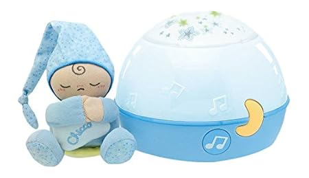 Chicco First Dreams Proyector con efecto de luz y música color azul