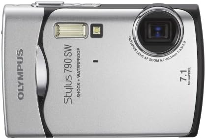 Olympus Stylus 790SW 7.1MP Waterproof Digital Camera with Dual Image Stabilized 3x Optical Zoom (Silver)