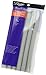 Diane Twist-Flex Rods – Pack of 6 Hair Rollers for Women and Girls  – Large –10” x 11/16” – Gray – DT22