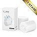 Pack of 2, 12-Stage Replacement Shower Water Filter Cartridges with Vitamin C for Hard Water - Compatible with Universal Shower Heads and Handheld Shower - Removing Chlorine, Heavy Metals, Sulfur Odor