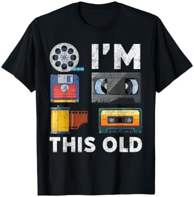Amazon.com: I'm This Old Technology Vintage 90s Tech Gadgets T