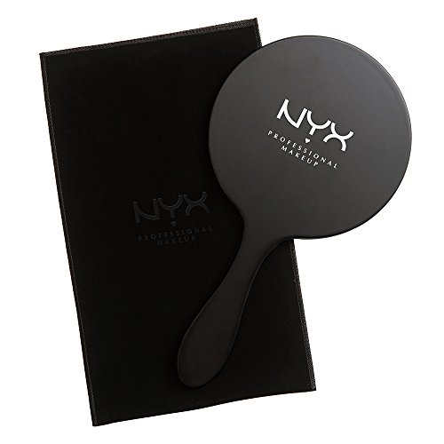 Nyx handheld mirror, black/white