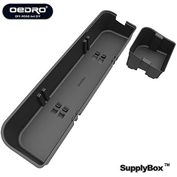 Black Underseat Storage Box For 2009-2014 Ford F150 SuperCrew Cab (Without Subwoofer)