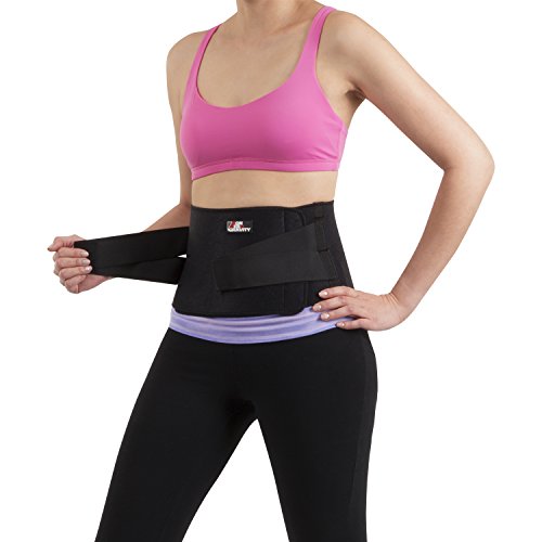 Dual Adjustable Waist Belt for back, lumbar and core support