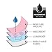 EvaWear Period Panties - 2 Pack Hipster for Teen Girls Women/Leakproof Briefs for Heavy Flow Postpartum Menstrual Underwear Various Styles