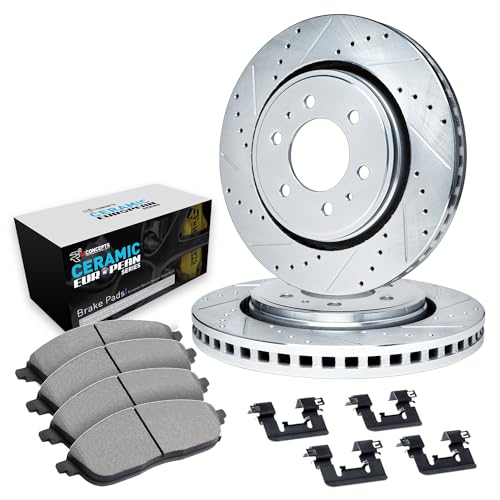 R1 Concepts Front Brake Kit Fits 2015-2020 Cadillac Escalade, GMC Yukon