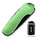 FARLAND adult Sleeping Bag lightweight Portable Waterproof Mummy envelope Bag Perfect for 0 degree Traveling, Camping, Hiking,Outdoor Activities (Green & Black / Right Zip, Mummy)