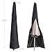 Outdoor Patio Umbrella Cover, Garden Yard Market Parasol Cover, Waterproof Outdoor Umbrella Cover Storage Zipper Bag Fits 7ft to 11ft Umbrellas