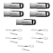 5PCS X SanDisk 16GB Ultra Flair USB 3.0 (SDCZ73-016G-G46) Flash Drive High Performance up to 130MB/S with Detachable Lanyard (5pcs) and Dust Plug (5pcs)